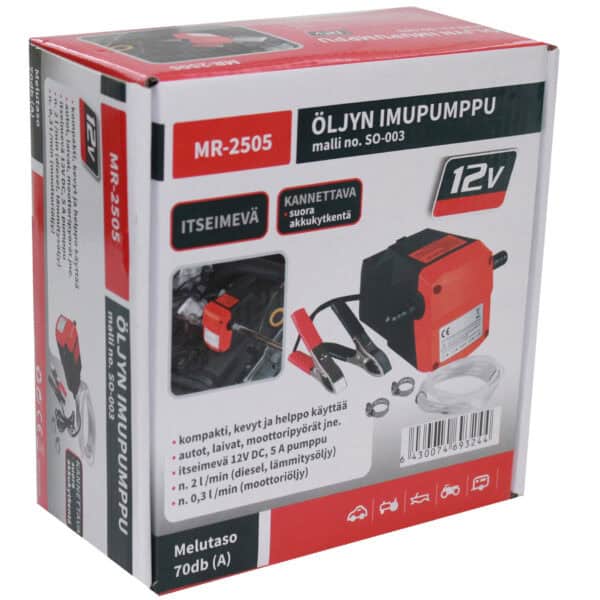 Öljyn imupumppu 12V 80W - Image 2