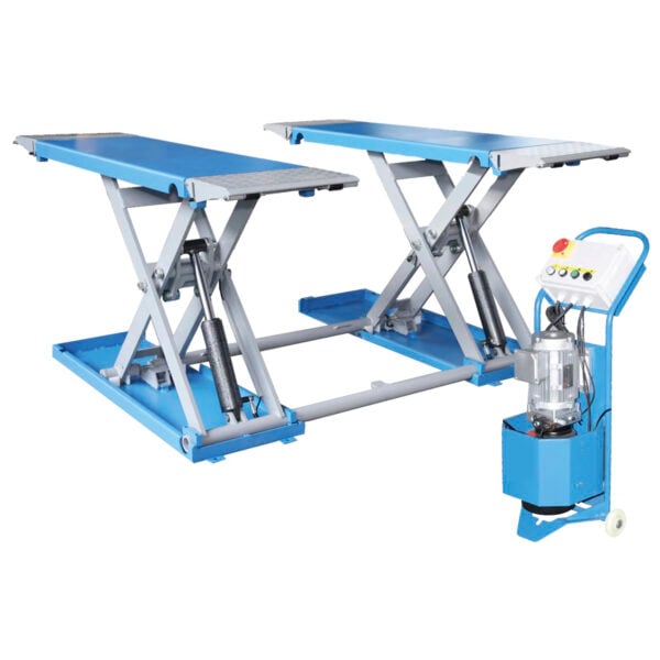 Matalanostin 3500 kg, siirrettävä, paineilmalukoilla 380V