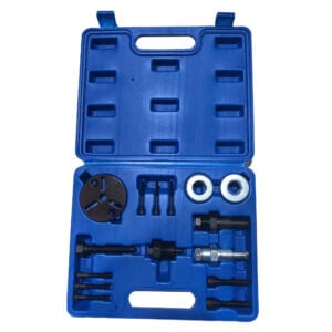 Ilmastointikompressorin kytkimen asennustyökalu.