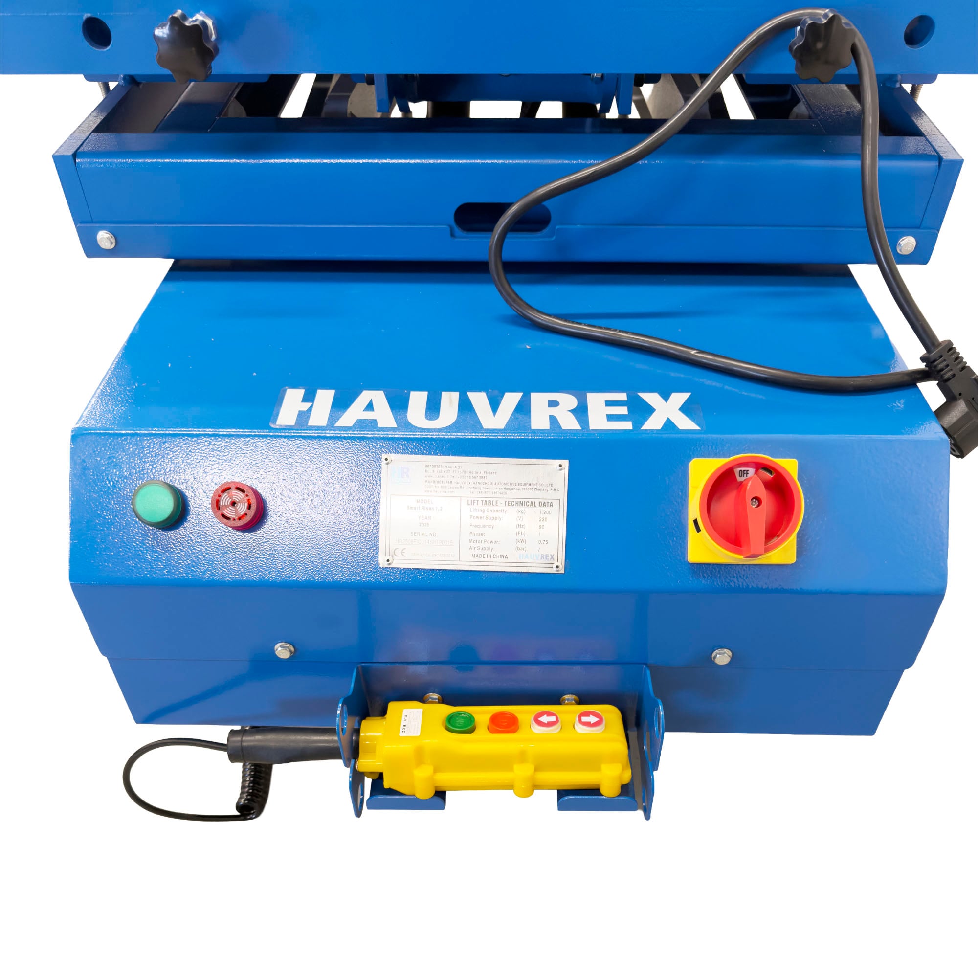Hauvrex nostopöytä 1200 kg – sähköhydraulinen akkunostin, 220 V - Image 14