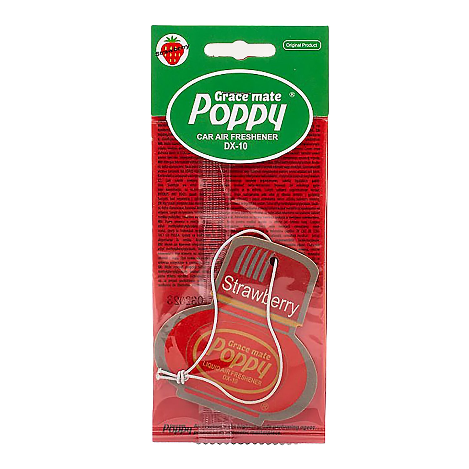 Ilmanraikastin ripustettava Poppy Strawberry