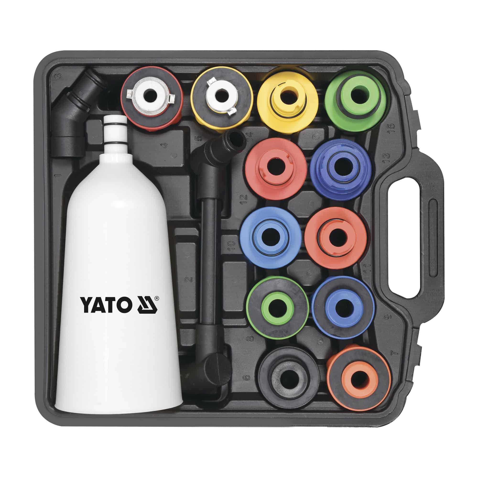 Öljyntäyttösuppilosarja 15 osaa, Yato - Image 2