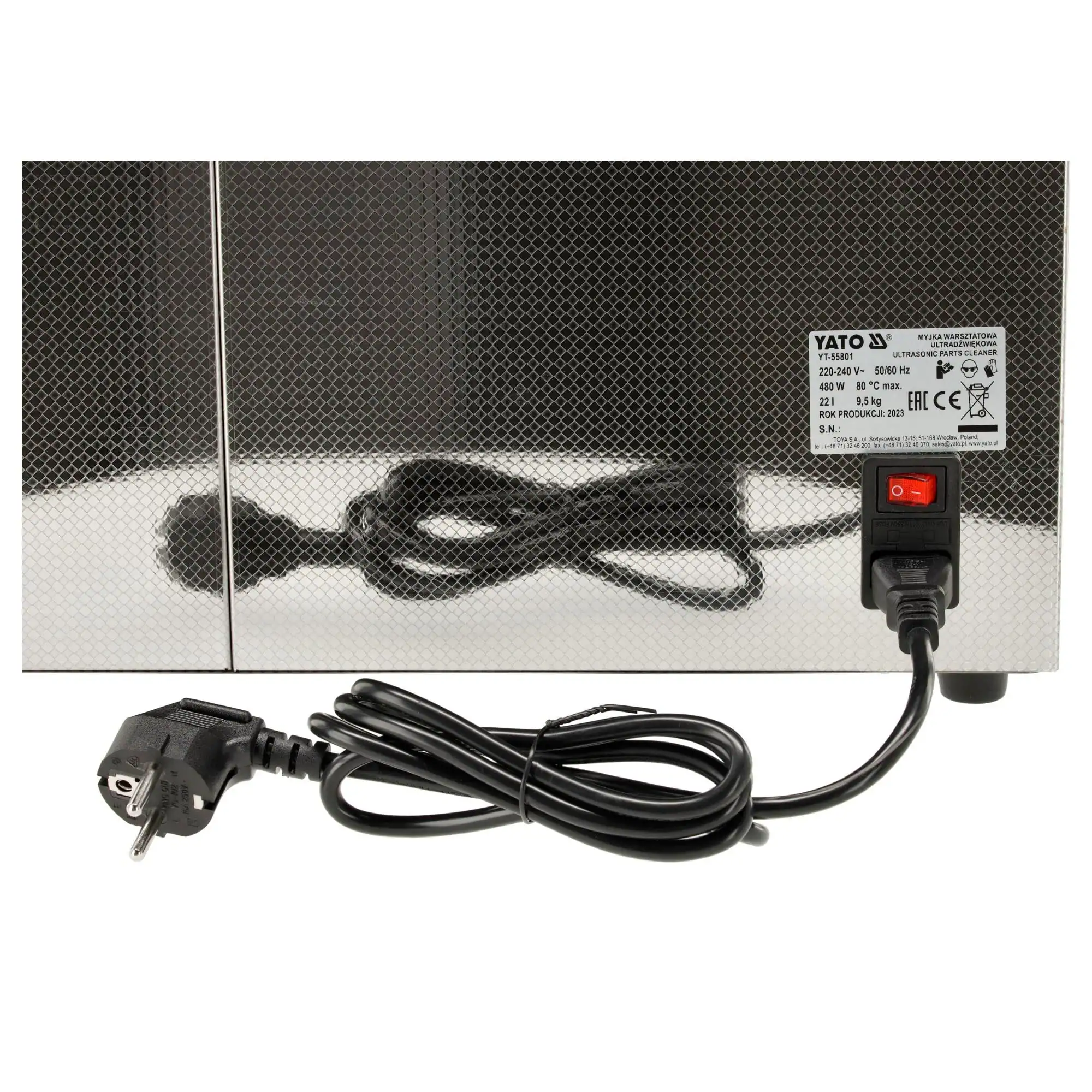 Ultraäänipesuri 22 L, Yato - Image 13