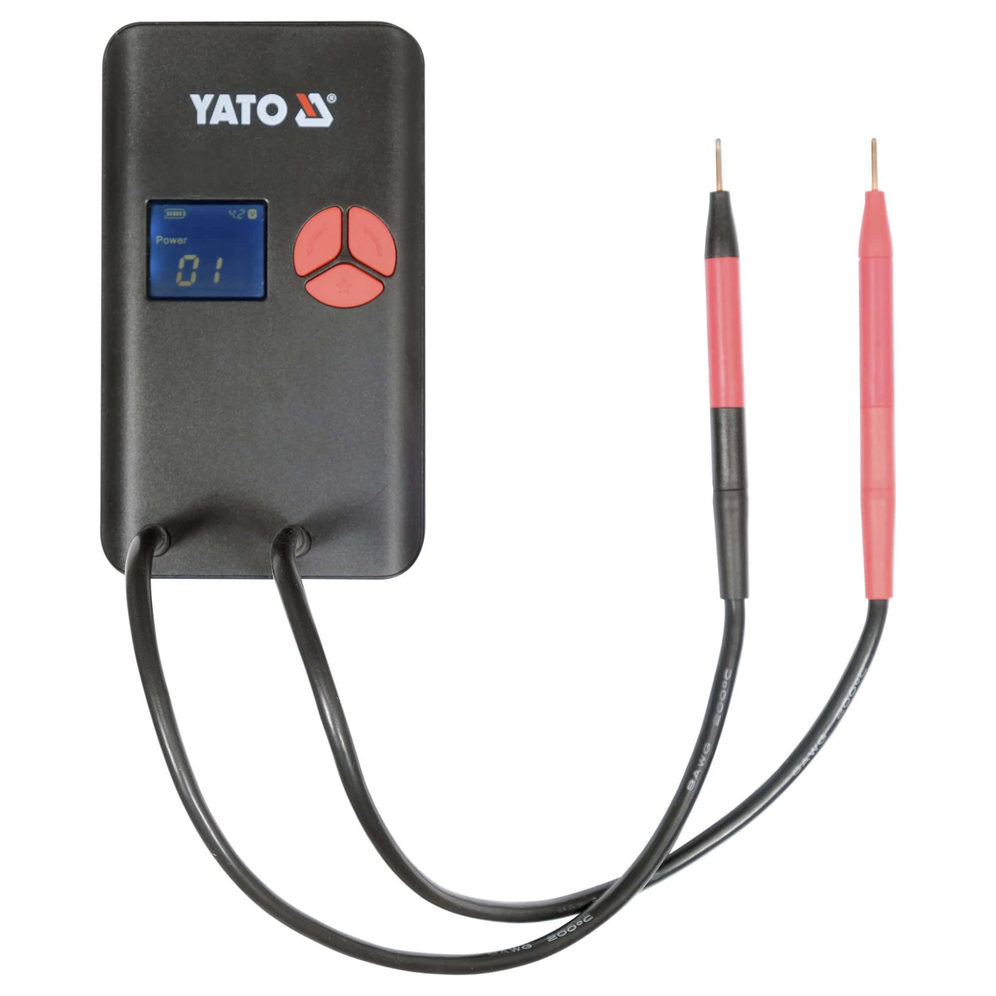 Pistehitsauskone 500 A LCD-näytöllä, Yato
