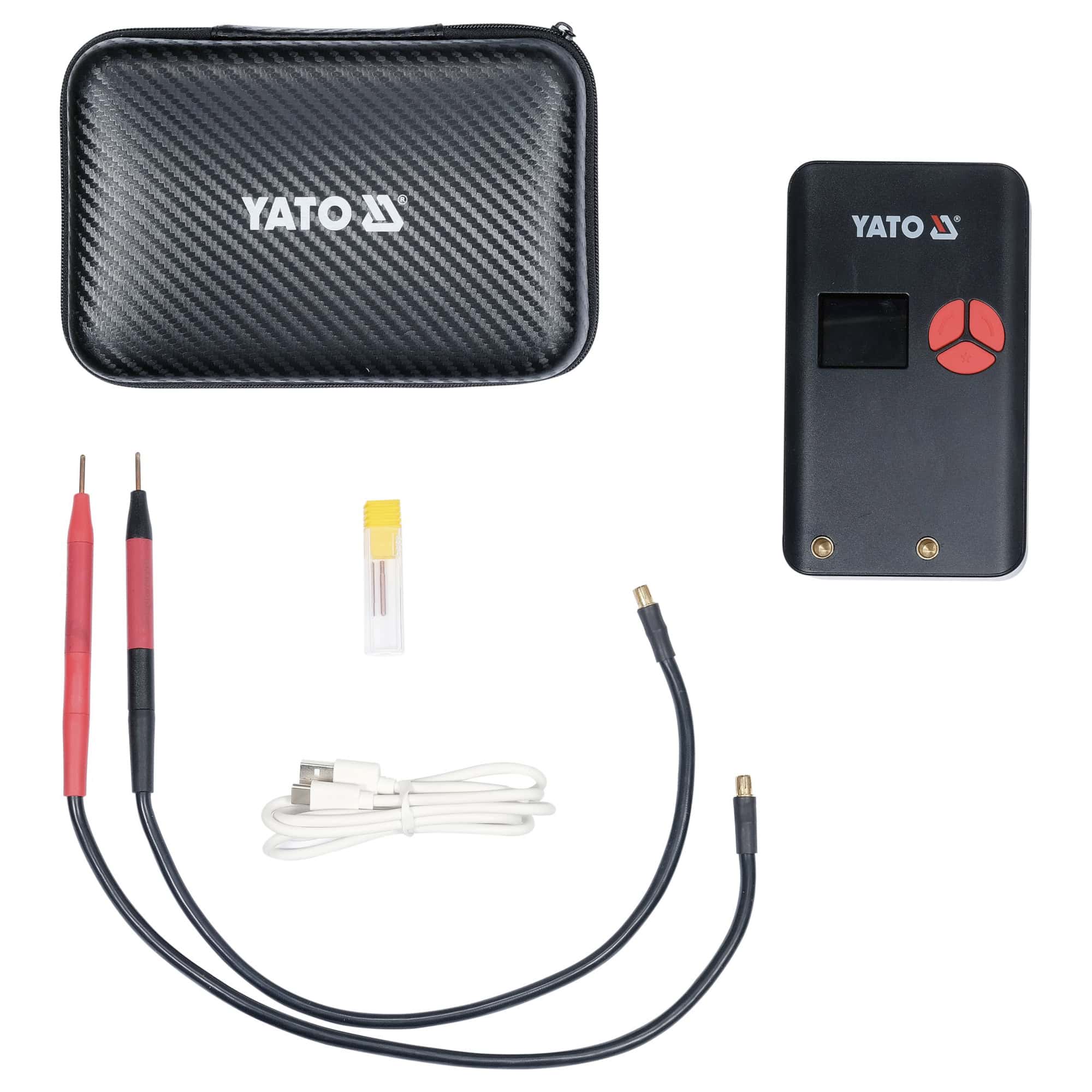 Pistehitsauskone 500 A LCD-näytöllä, Yato - Image 15