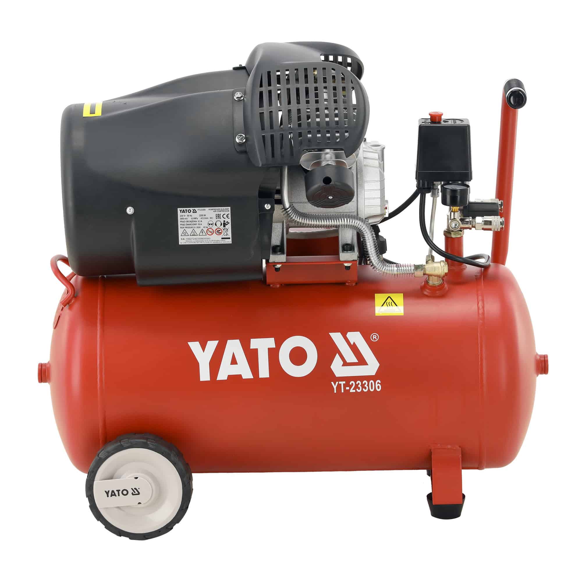 Paineilmakompressori 50 L, Yato - Image 3