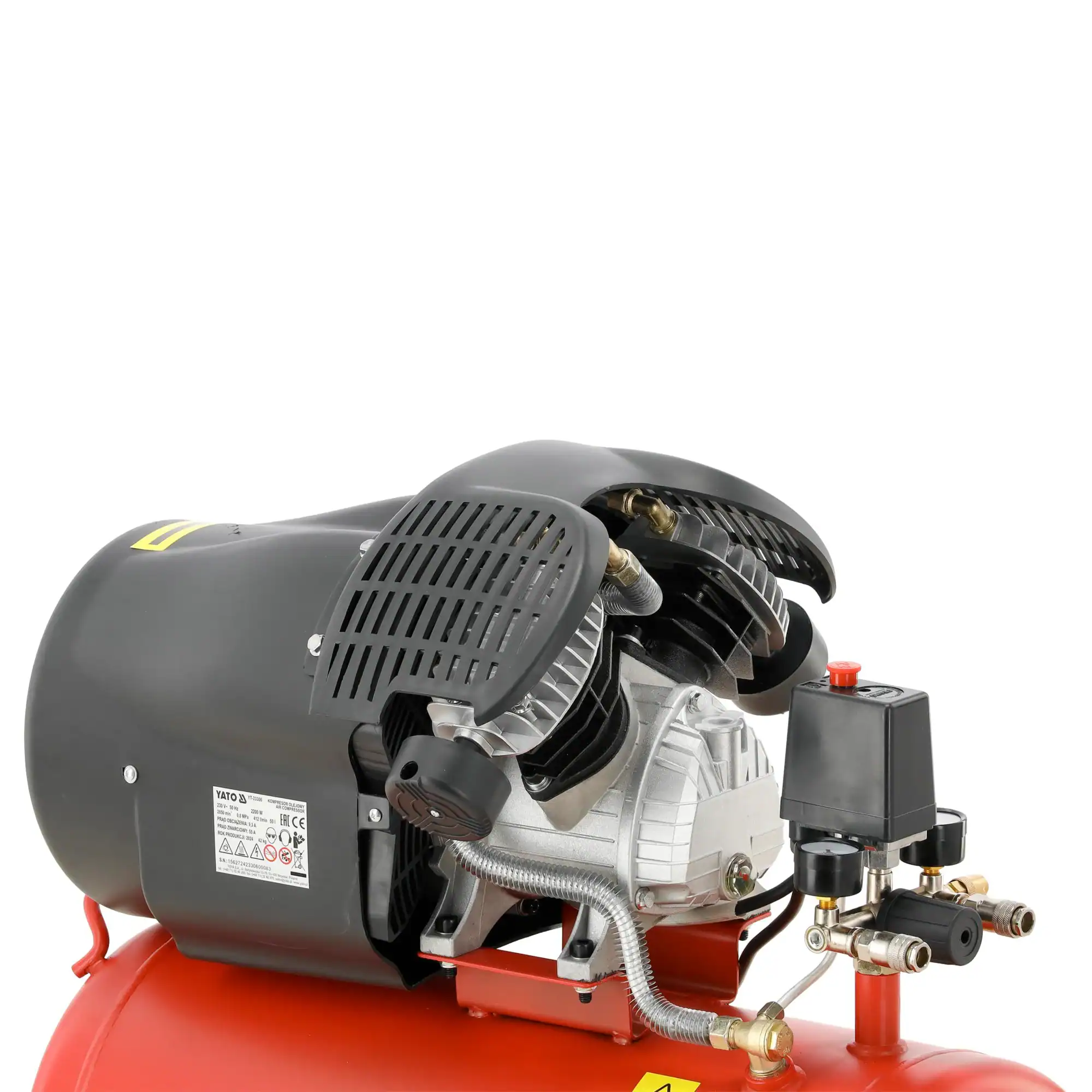 Paineilmakompressori 50 L, Yato - Image 5