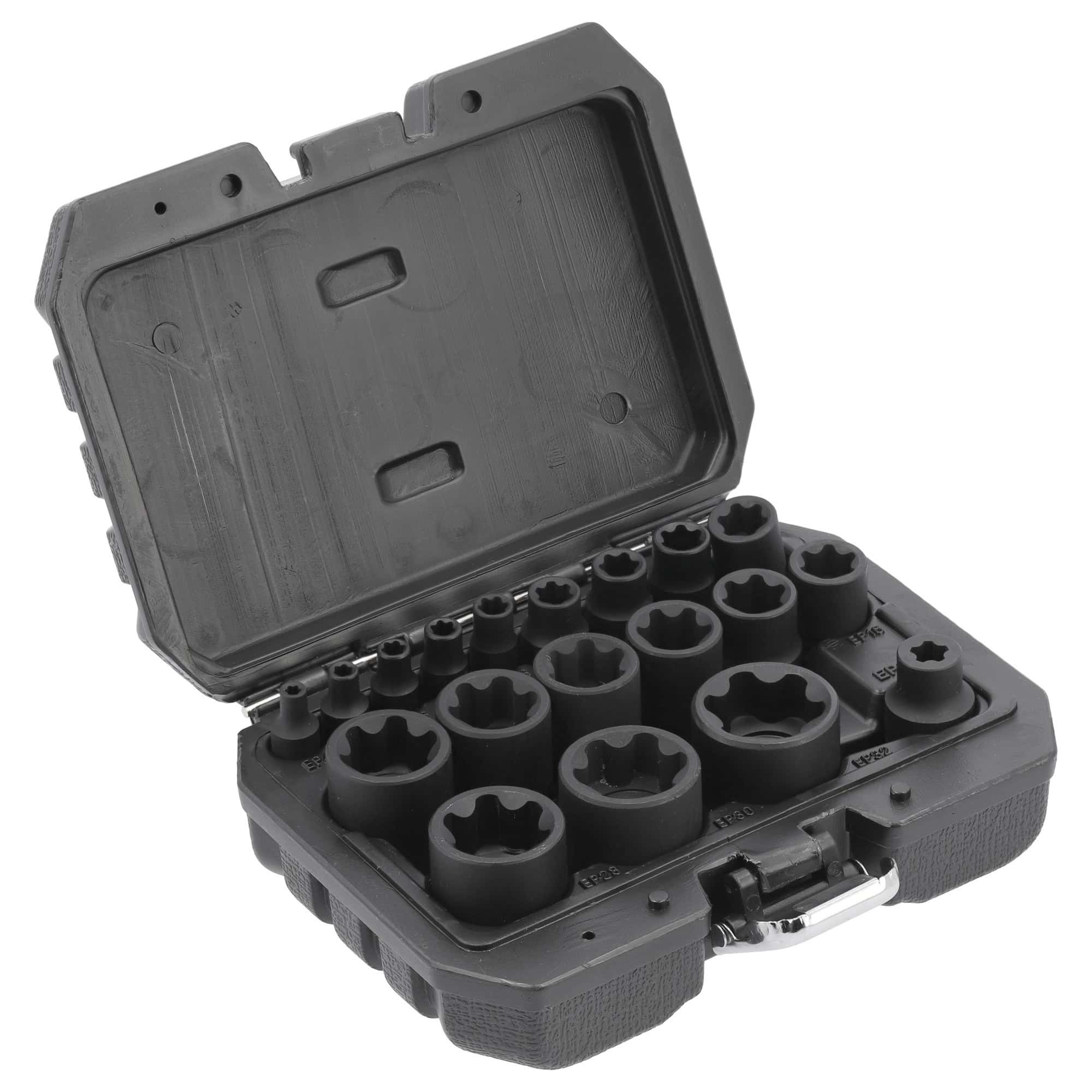 Hylsysarja Torx Plus (EP) 19 osaa, Yato