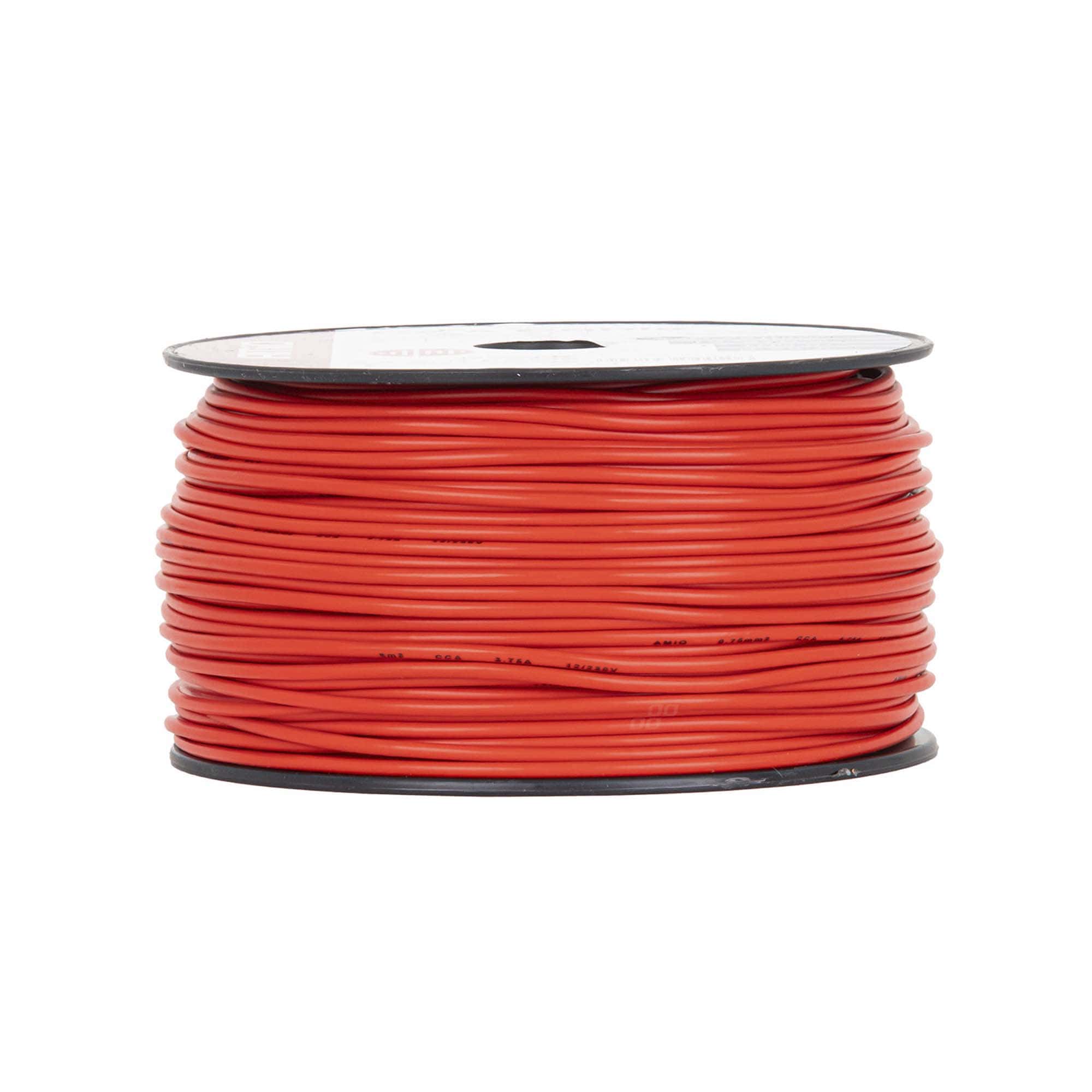 Sähkökaapeli punainen 1 × 0,75 mm², 100 m, Amio - Image 3
