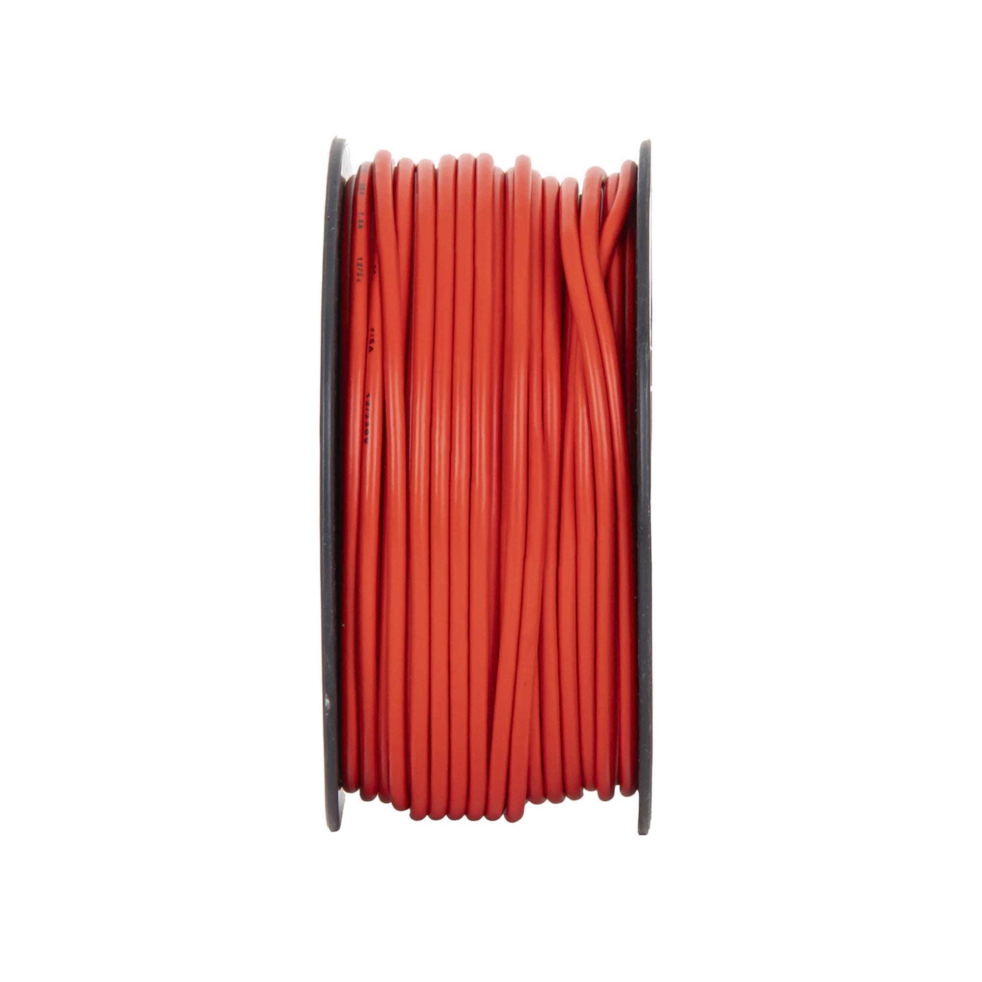 Amio 04452 punainen CCA-sähkökaapeli 1 × 1,5 mm², 50 metrin kela