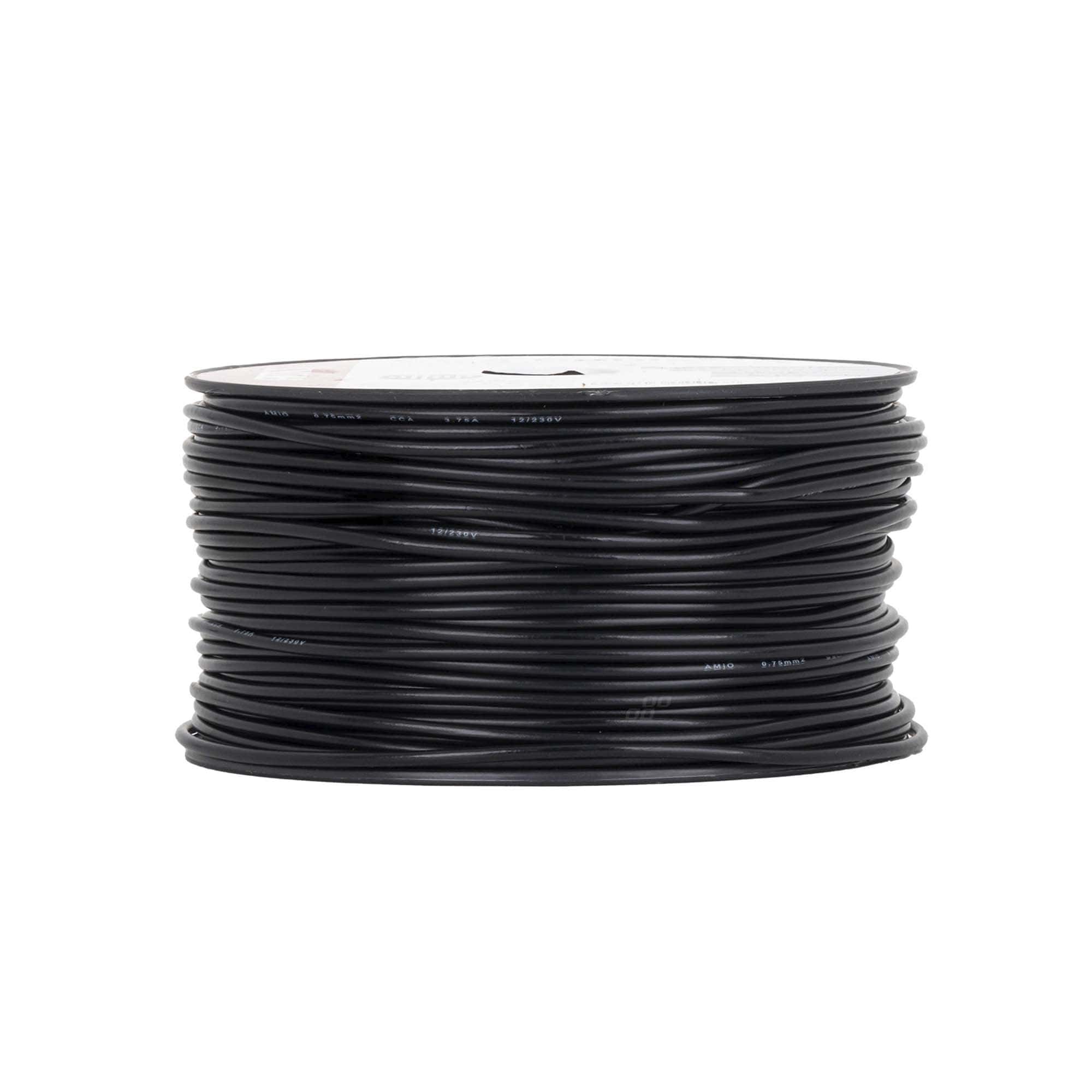 Sähkökaapeli musta 1 × 0,75 mm², 100 m, Amio - Image 3