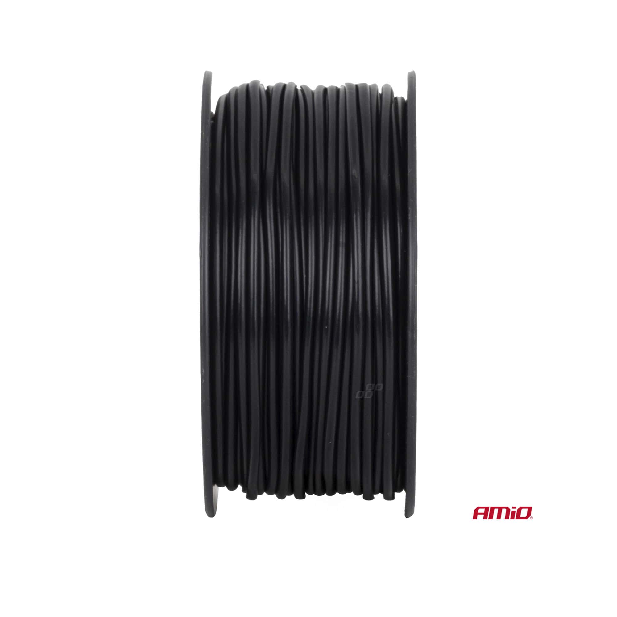 AMiO 04455 musta CCA-sähkökaapeli 1 × 1,5 mm², 50 metrin rulla