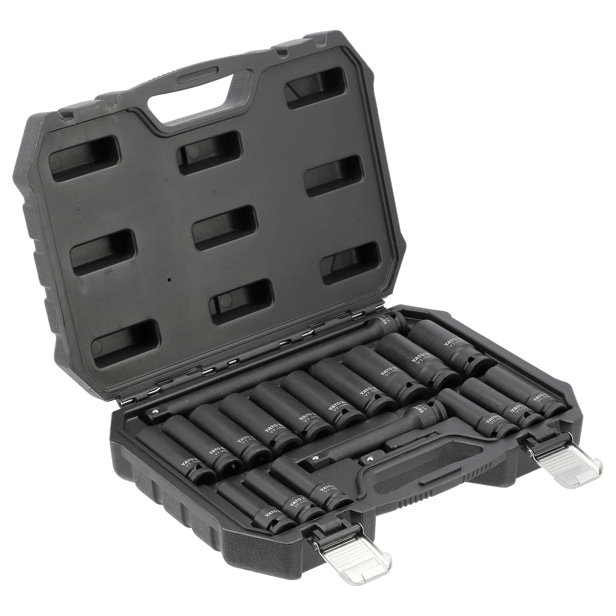 Voimahylsysarja pitkä 8 - 24 mm 1/2", Yato