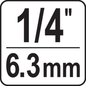 Suutinpesän kalvainsarja 1/4" 3 osaa, Yato