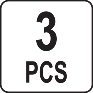 Suutinpesän kalvainsarja 1/4" 3 osaa, Yato