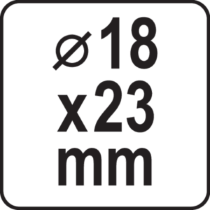 Suutinpesän kalvainsarja 1/4" 3 osaa, Yato