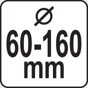 Öljynsuodatinavain 60–160 mm, Yato
