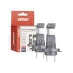 LED-ajovalopolttimot H7/H18 5600 lm, 12 V, Amio Hybrid CANBUS
