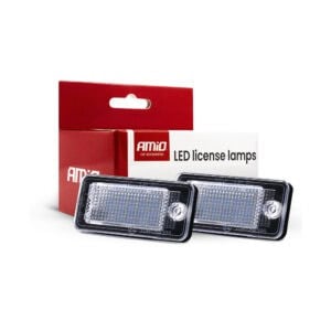 LED-rekisterikilven valot Audi CLP01, 2 kpl, Amio 04536