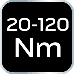 Momenttiavain 3 kpl 1/2″ 1/4″ 3/8″, Neo Tools