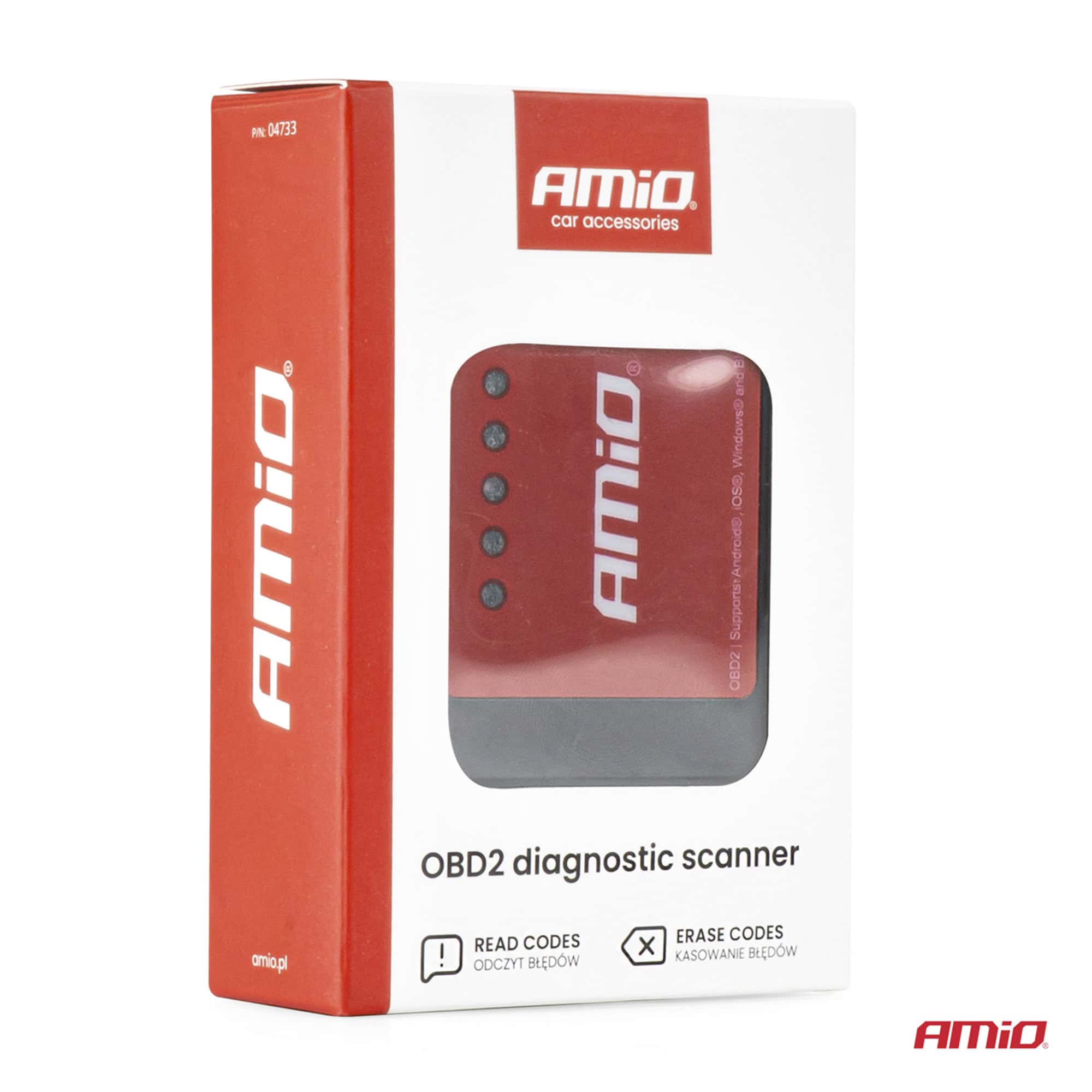 AMiO OBD2-vikakoodinlukija Bluetooth – 04733 - Image 9