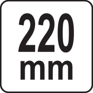 Polttoaineletkupihdit 220 mm, Yato