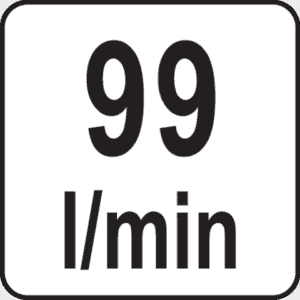 Neulahakkuri paineilmatoiminen 99 l/min, Yato