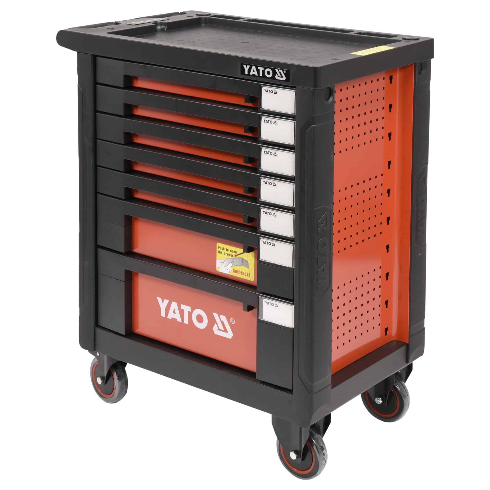 Työkaluvaunu työkaluilla 211 osaa, Yato - Image 4