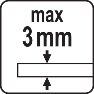 Hydraulinen lävistäjä pellille 22 - 60 mm, Yato