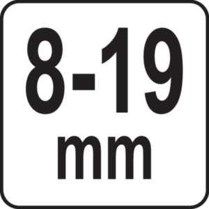 Räikkälenkkisarja nivelletty 8-19 mm 6 osaa, Yato