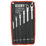 Räikkälenkkisarja nivelletty 8-19 mm 6 osaa, Yato