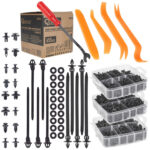 Auton verhoilukiinnikesarja työkaluilla 655 osaa, Geko