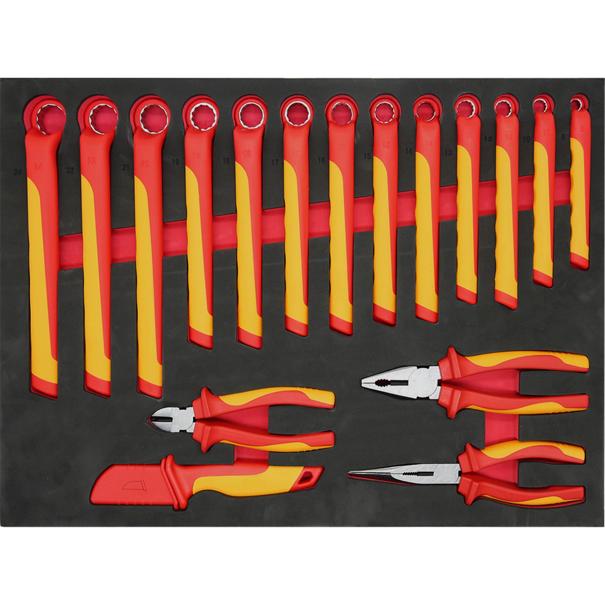 Työkalusarja sähköasentajille 68-osaa, Droma Tools - Image 2