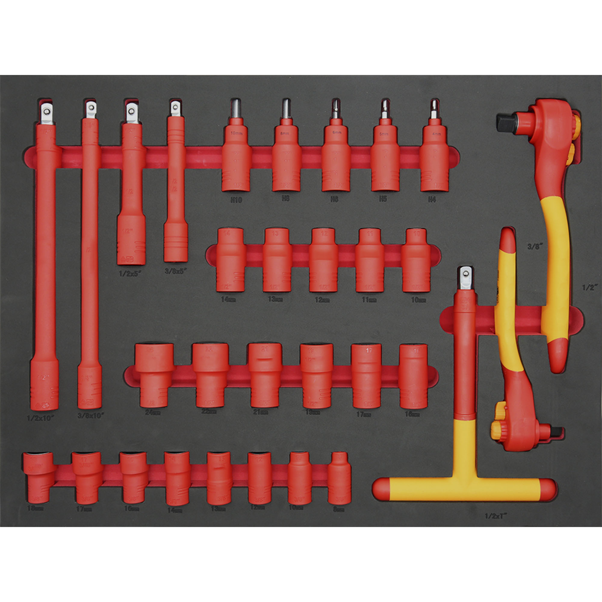 Työkalusarja sähköasentajille 68-osaa, Droma Tools - Image 3