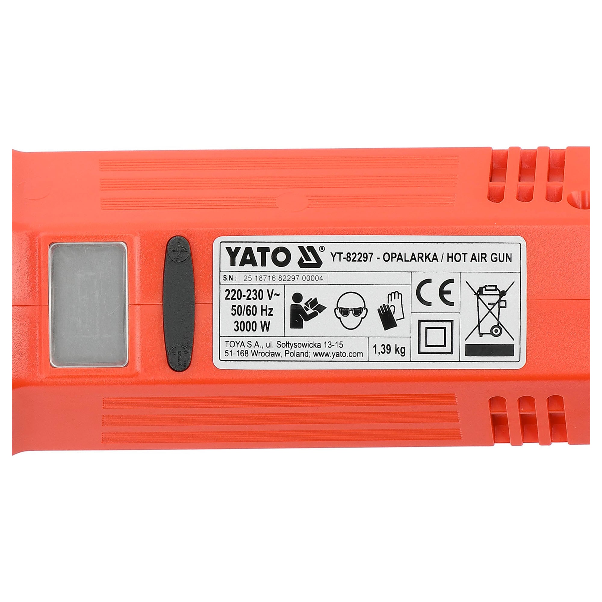 Kuumailmapuhallin LCD 3000 W, Yato - Image 7
