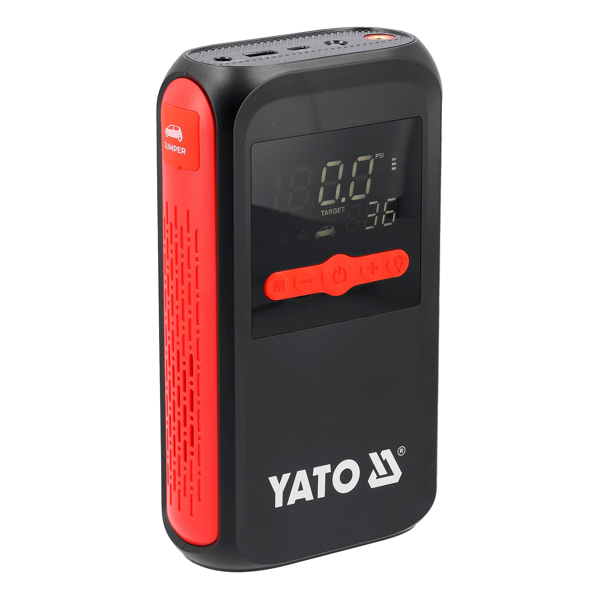 Apukäynnistin 12000 mAh kompressorilla, Yato - Image 3