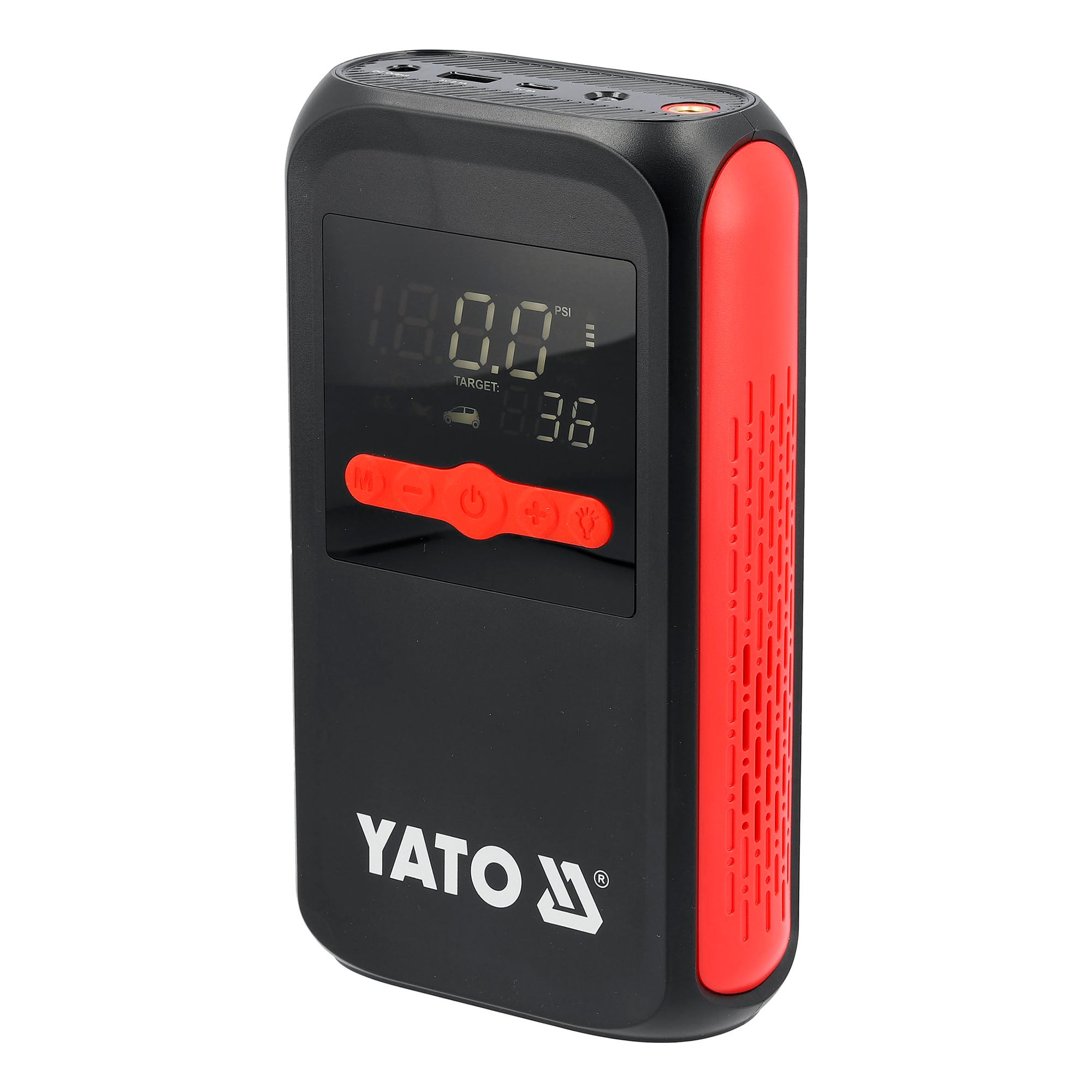 Apukäynnistin 12000 mAh kompressorilla, Yato - Image 2