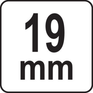 Vannehylsy 19 mm pitkä, Yato