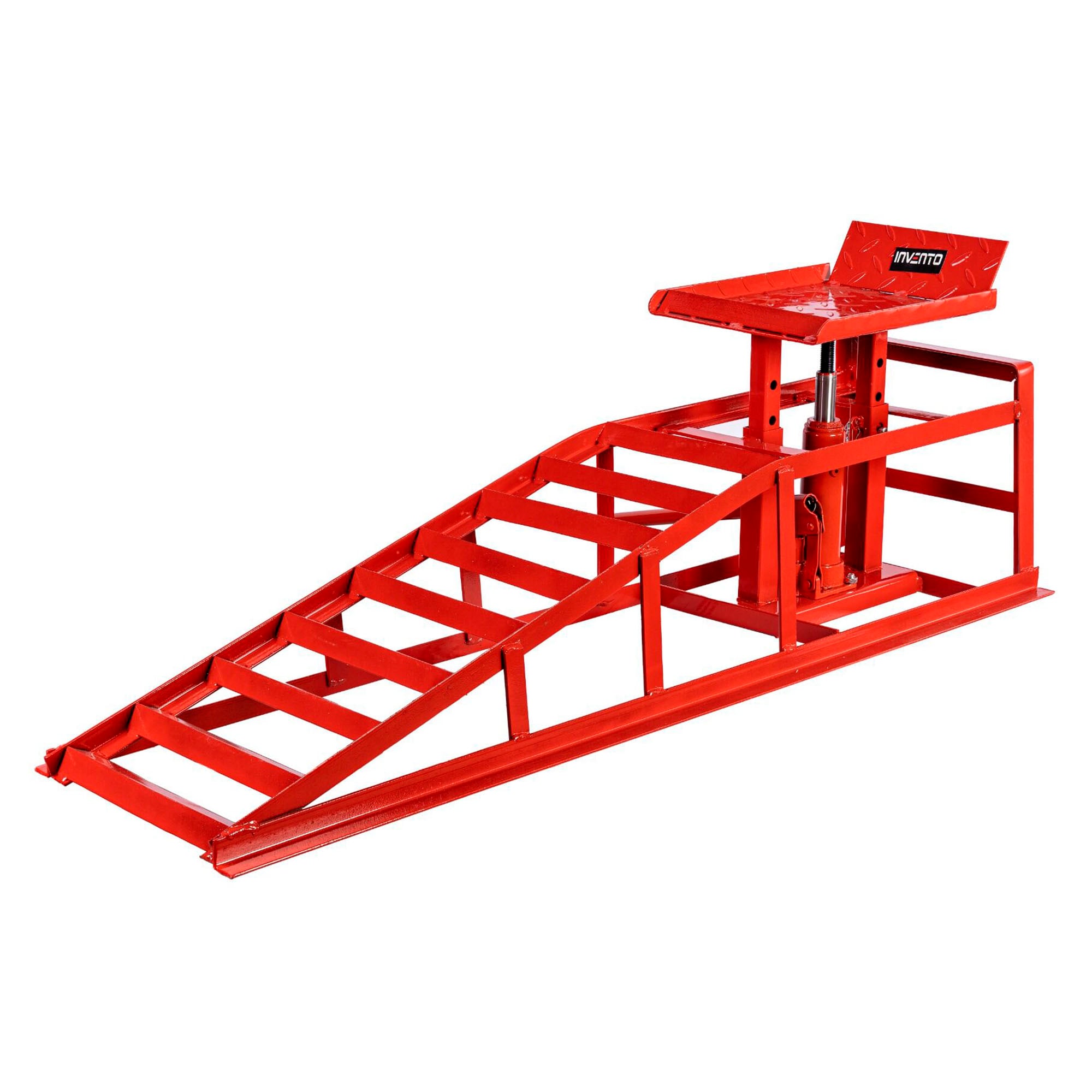 Hydraulinen ajoramppi 2000 kg, Invento.