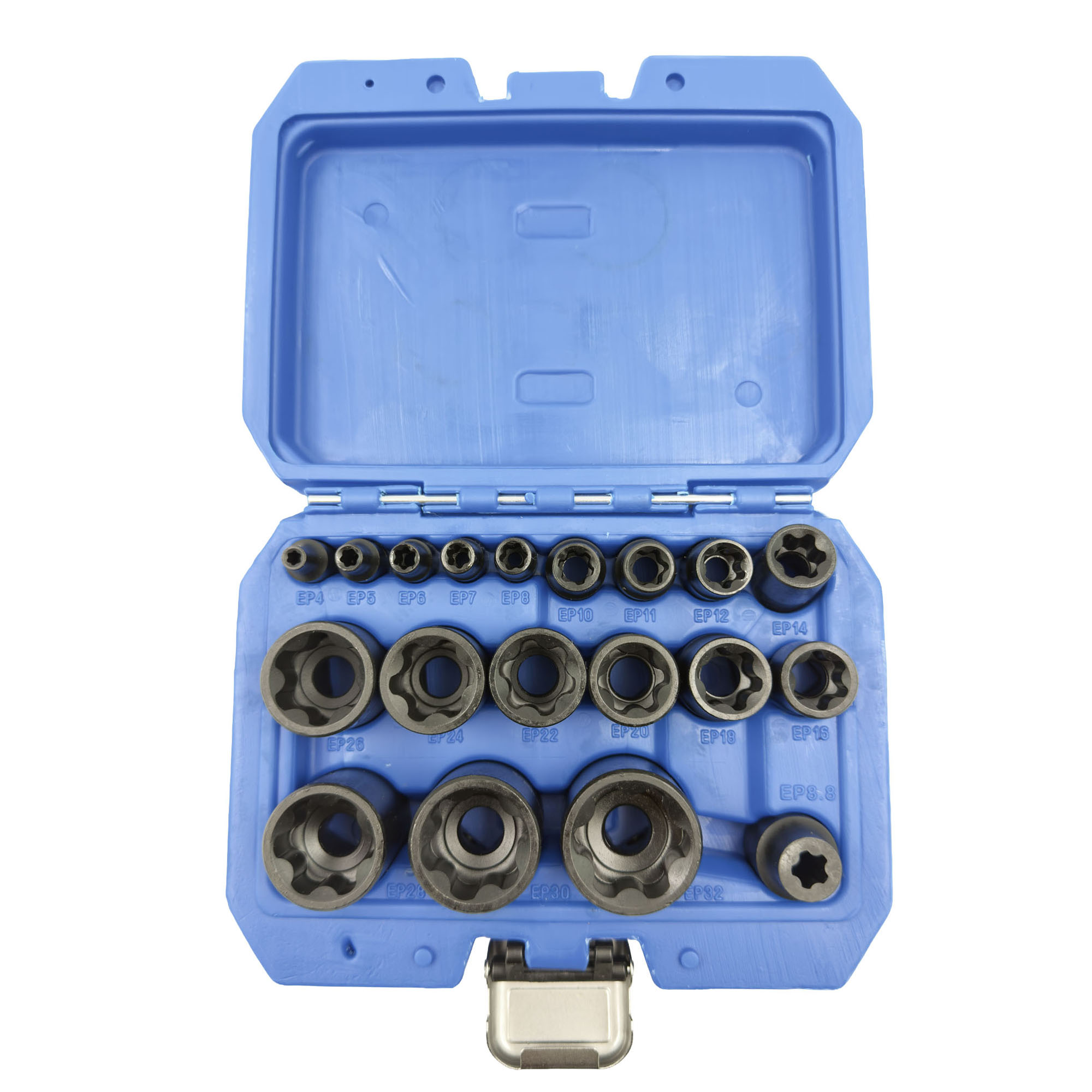 Hylsysarja Torx Plus (EP) Tesla 19 osaa, Droma Tools - Image 2