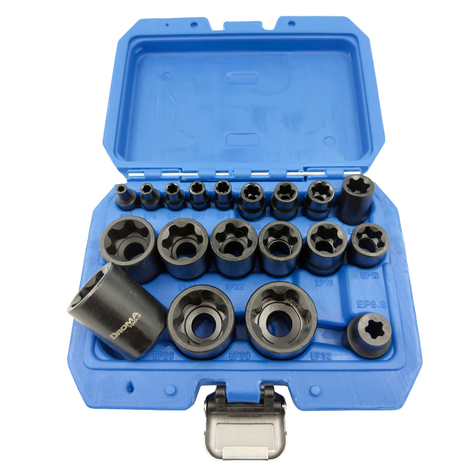 Hylsysarja Torx Plus (EP) Tesla 19 osaa, Droma Tools - Image 4