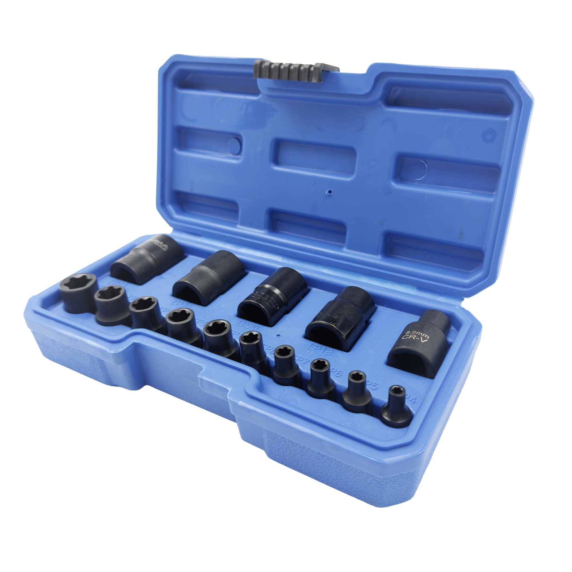Hylsysarja Torx Plus (EP) Tesla 15 osaa, Droma Tools - Image 4