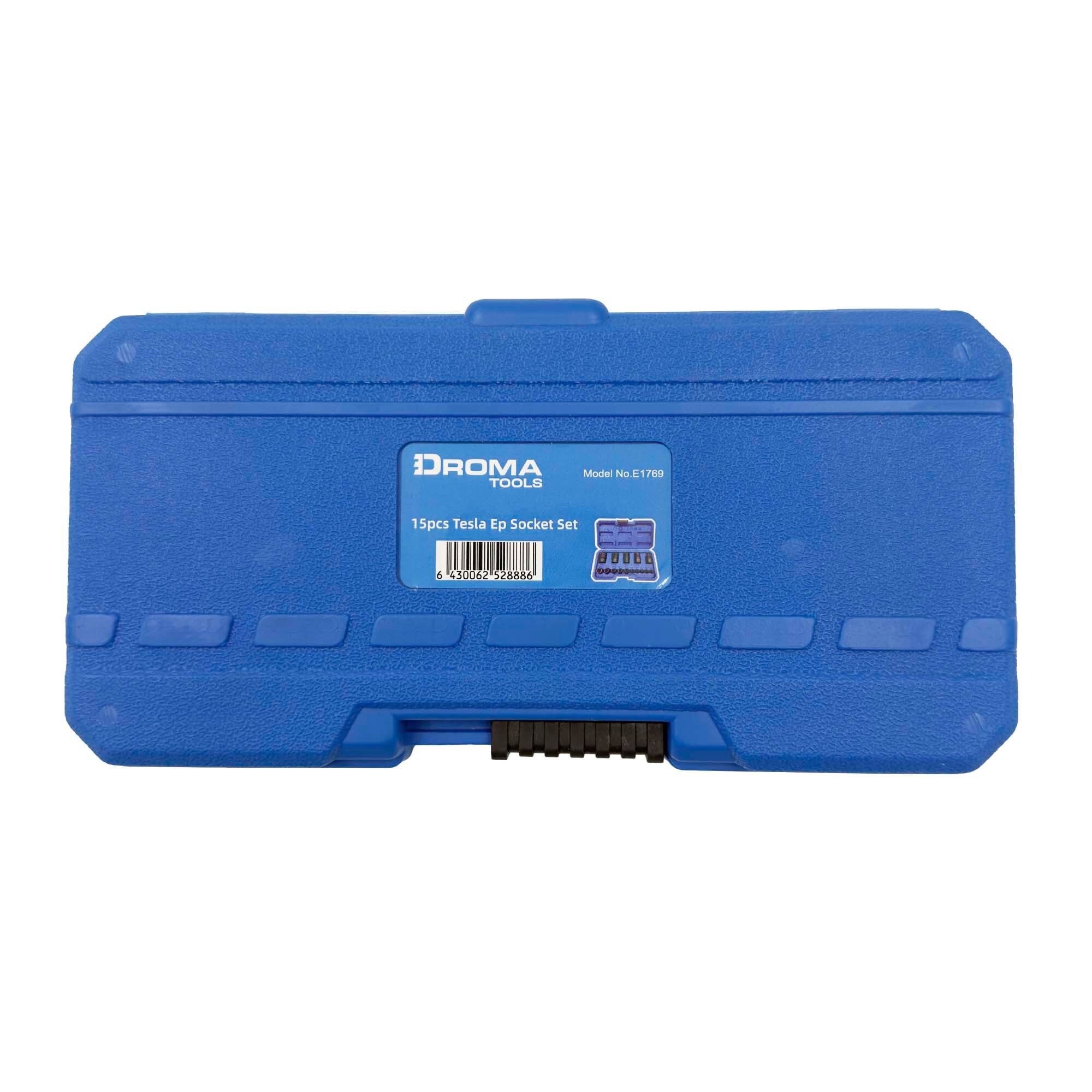 Hylsysarja Torx Plus (EP) Tesla 15 osaa, Droma Tools - Image 5