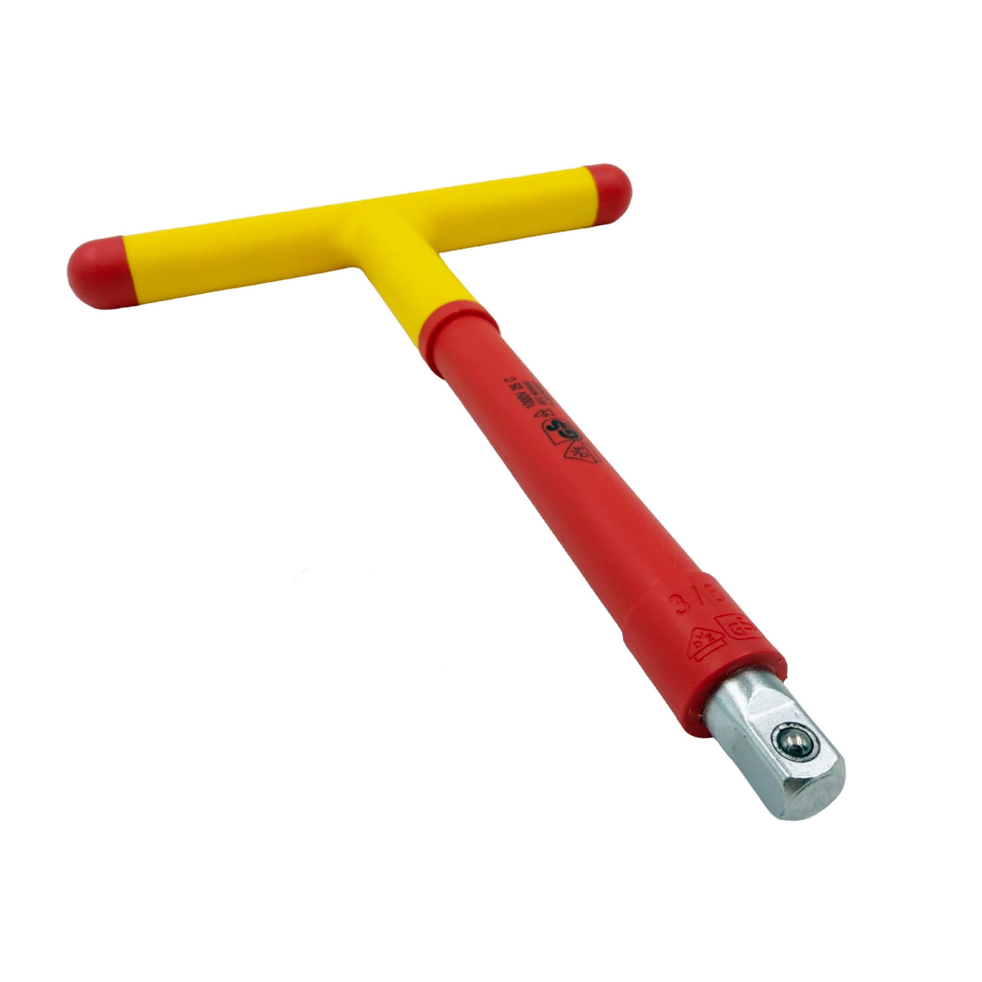 Hylsyavain T-kahva eristetty 3/8", Droma Tools - Image 2