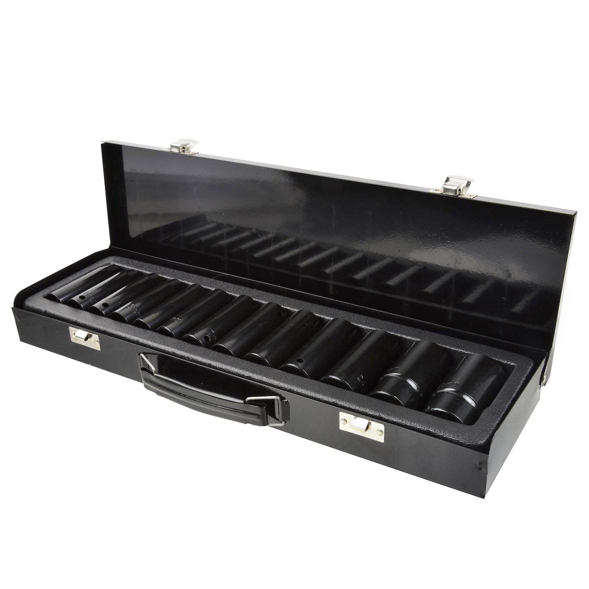 Geko G10501 pitkä voimahylsysarja 1/2″, 13 hylsyä 10–30 mm