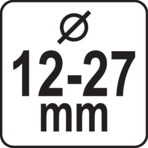 Reikäjyrsinsarja 12 - 27 mm, Yato