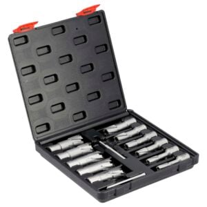 Reikäjyrsinsarja TCT 12–27 mm 13 osaa, Yato.