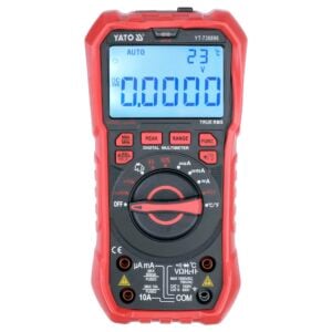 Digitaalinen yleismittari True RMS, 750 V AC / 1000 V DC, Yato YT-730896