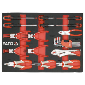 Työkalusarja työkaluvaunuun 24 osaa, Yato YT-55495