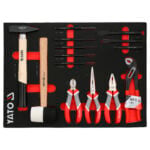 Työkalusarja työkaluvaunuun 14 osaa, Yato